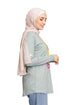 Aqua Foam Printed Long - Sleeve Design 32 - Khotwh